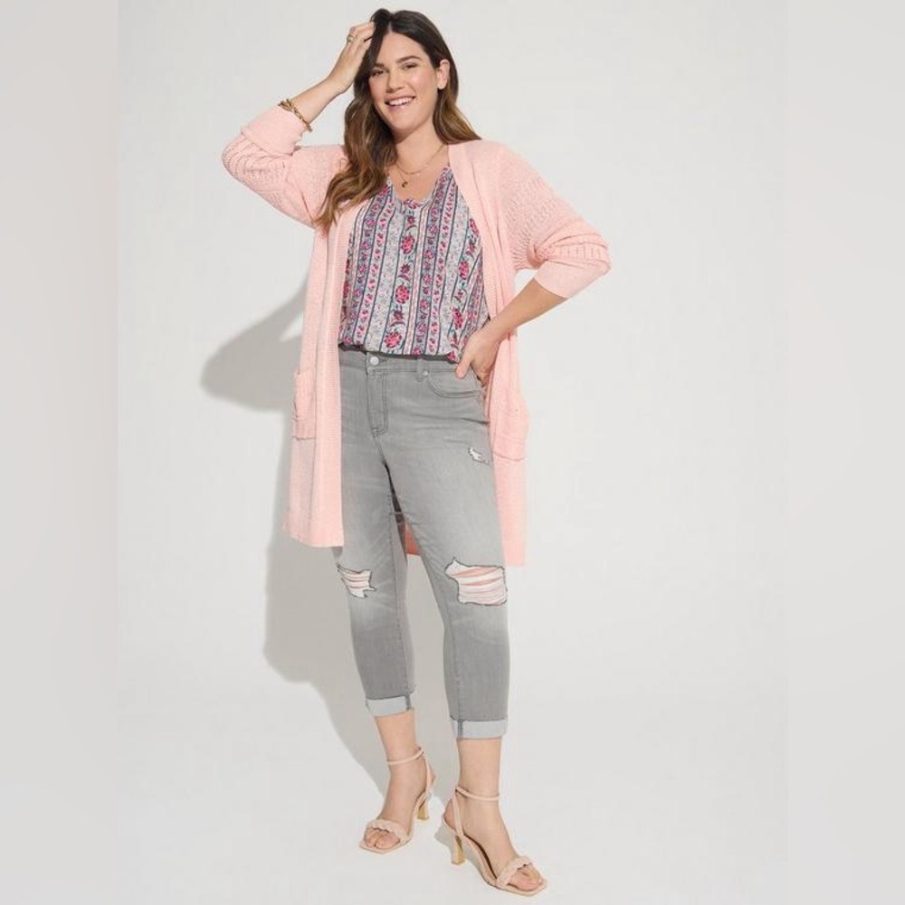 Torrid Boyfriend Straight Super Soft Mid-Rise Jean
